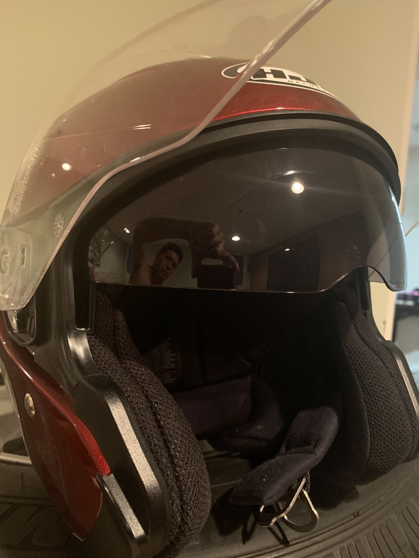 HJC motorcycle helmet size M