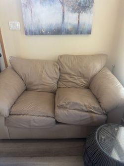 Couch and table