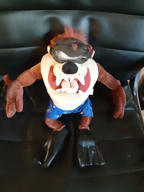 Taz Taziman Devil Looney tunes Plush