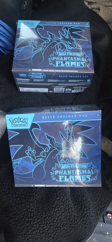 Phantasmal Flames ETB X2 Pokemon