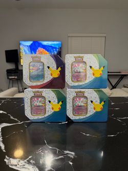 Pokemon Trading Card Game 30th Anniversary Tins Brand New Sealed