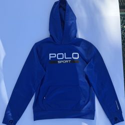 Polo Sport Hoodie Blue