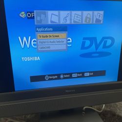 32 Inch DVD Tv Combo Toshiba Tv ( Pick Up)