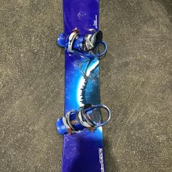 FLASH HOLIDAY SALE on Rossignol Dazer 159cm Snowboard + Men's Solomon Boots 8.5