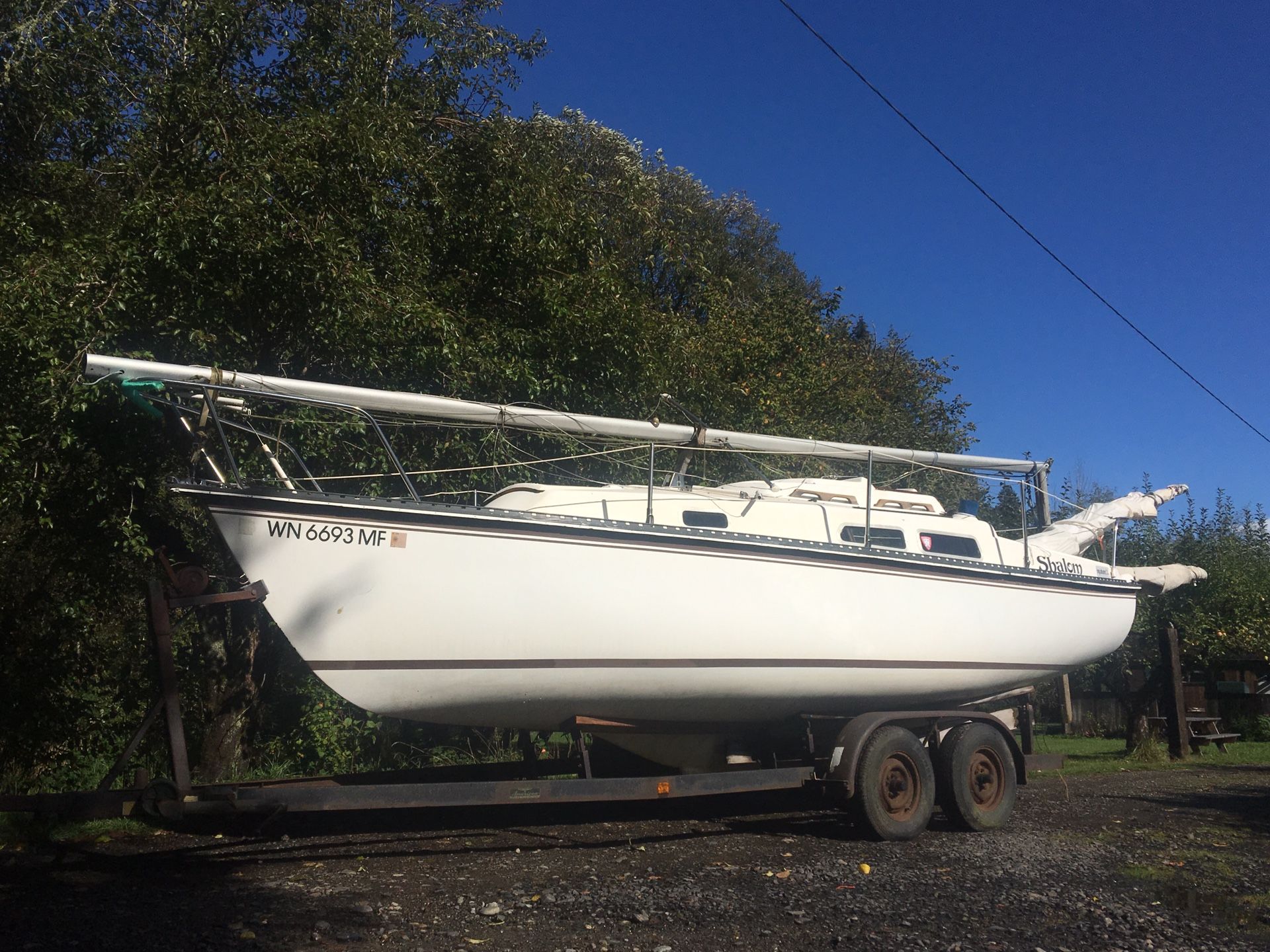 Beautiful Neptune 24 Sailboat. for Sale in Rochester, WA OfferUp