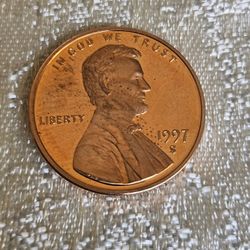 Rare 1997 Penny S Coin