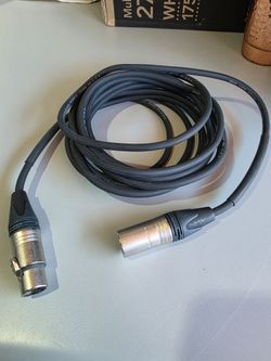 15 feet rhc low noise balanced microphone cable male to female #J0940