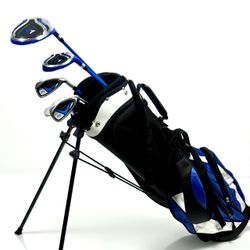 Precise X7 - Junior/Youth Complete Golf Club Set - Blue Right Hand, Ages 9-12 RH