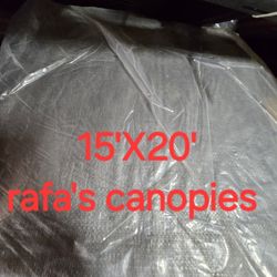 15'X20' Heavy Duty Tarp Multi-use Waterproof Resistant And UV-treated New