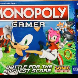 Monopoly Gamer Sonic The Hedgehog Collectors Edition 