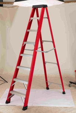Dexmalle Fiberglass Ladder-330 lb Load Capacity