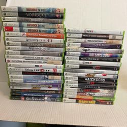Xbox360 $5 EACH PICK UP ONLY 10/4/26