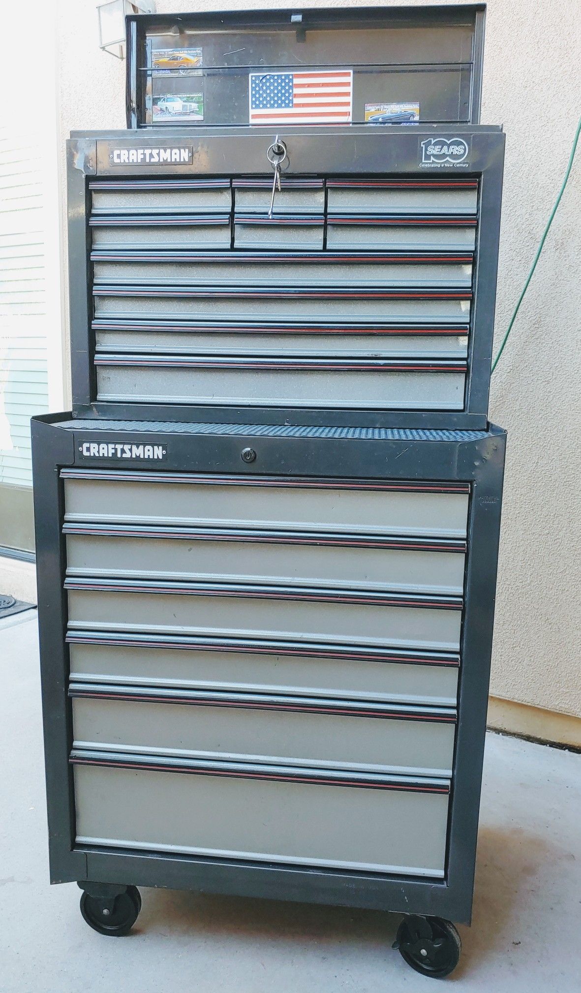 Craftsman Special/Limited Edition 100th anniversary 16 drawers rollaway ...