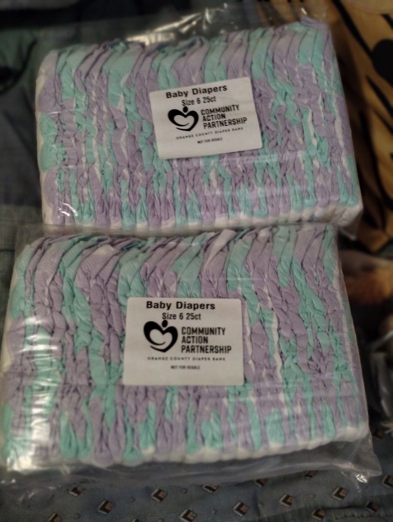 Today's Special Brand New Two Packages Of Pampers 6:25 In Each Package