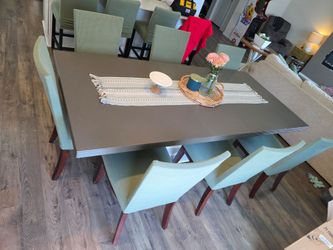 Large table with 7 Chairs