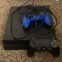 PS4 w/ 2 controllers for sale
