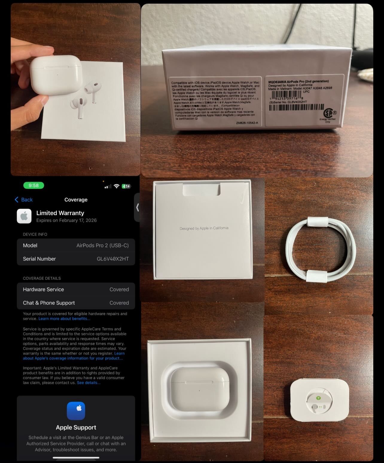Apple AirPods Pro (2nd Gen) – Pure Sound, Perfect Fit-Happy To Hear Offers