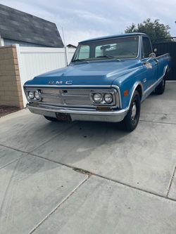 Classic GMC Pickup Truck – Blue