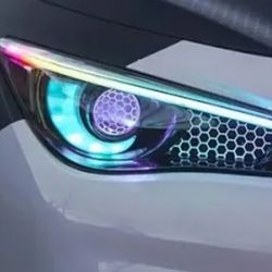 Full RGB headlights for Infiniti Q50