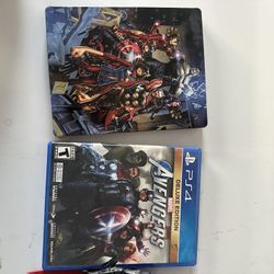 Marvels Avengers plus Steel Book for PS4