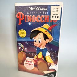 Sealed Pinocchio on VHS.