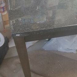 dining table all paint stains will be cleand up