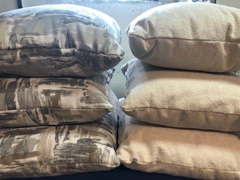 6 Brand NEW Sofa Throw Pillows From Costco Couch