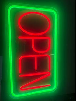 Open sign