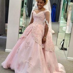 Pink Wedding Dress