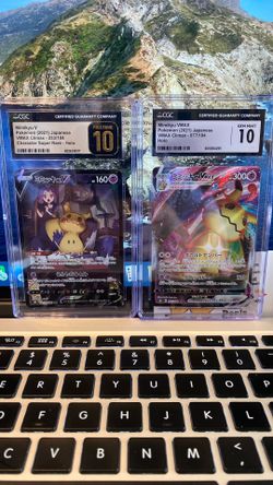 2 Pokemon Slabs One Money 