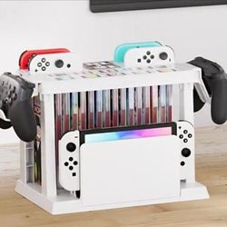 NEW Organizer Station with Controller Charger Charging Dock for Nintendo Switch
