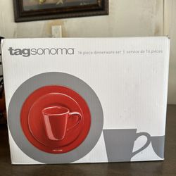 Tag Sonoma 16Pc dinnerware 