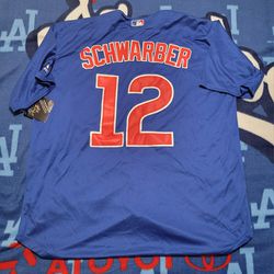 New Chicago Cubs Kyle Schwarber Jersey, Men's Large for Sale in Scottsdale,  AZ - OfferUp