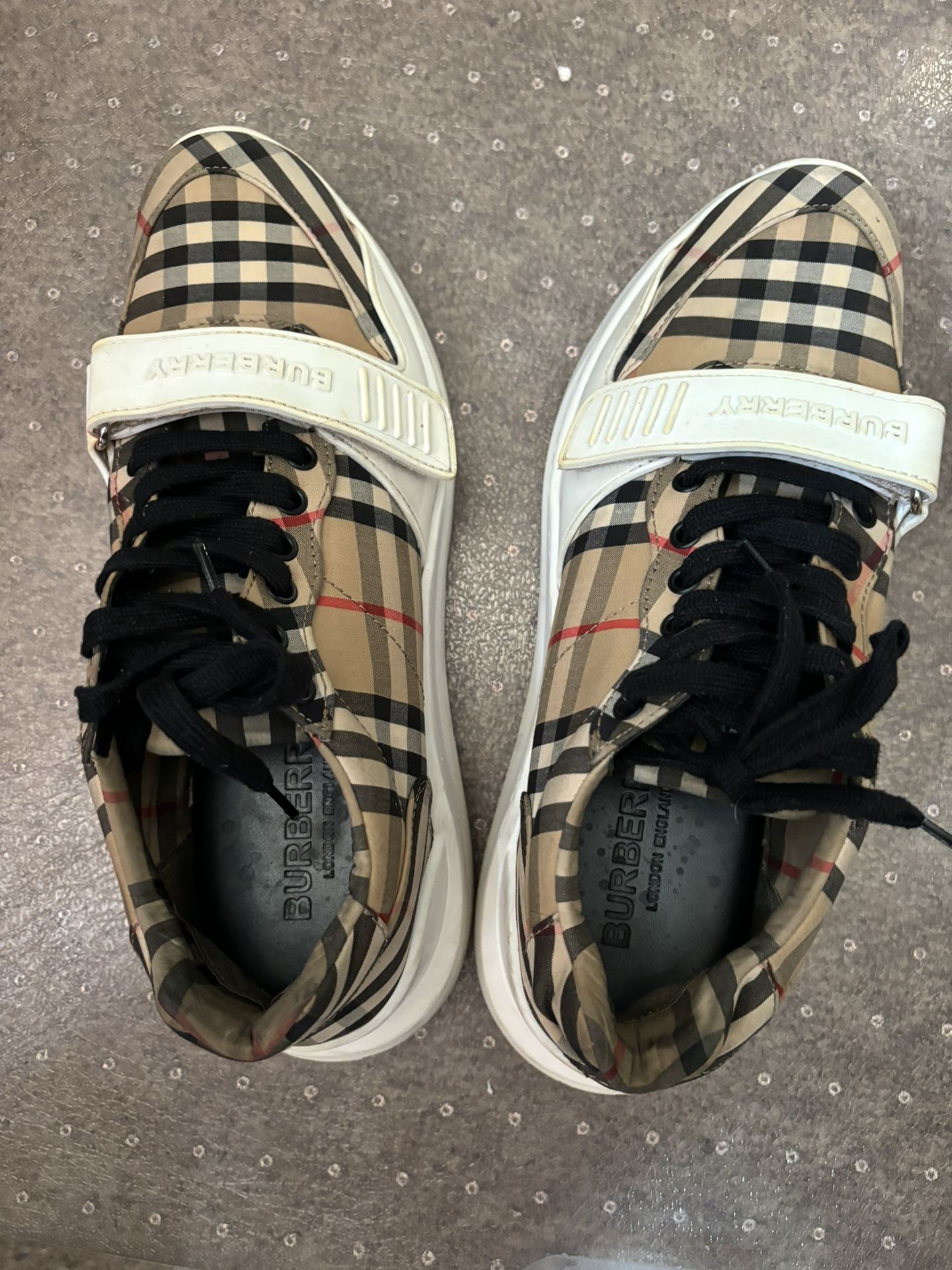 Burberry Regis Chunky Sneakers, Size 43