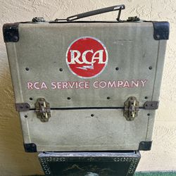 Mid-Century RCA Service Technician  Tubes Box