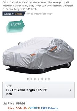 Car cover, waterproof!