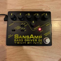 Sansamp Bass Driver DI V1 Discontinued 