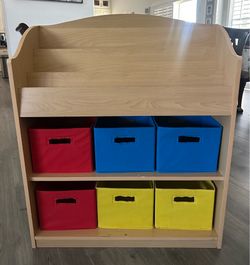 Book and Bin Storage Set