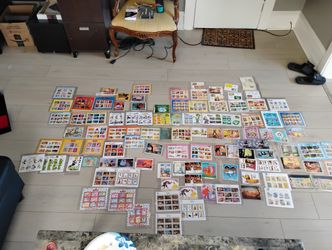 International Disney Stamp Page Art