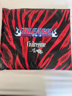 Civil Regime X Bleach Aizen 199X Oversized Tee in Vintage Ashes Size XL