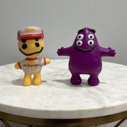 Cactus Plant Flea Market x McDonald's Cactus Buddy  and Grimace Figure