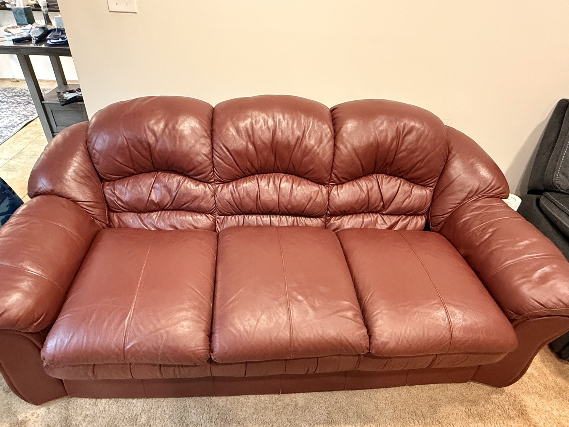 Free Leather Couch