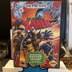 X-Men Sega Genesis Video Game