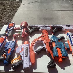 Nerf blasters