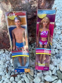 Barbie Rio de Janeiro Swimsuit Set - Pink, Purple, Blue