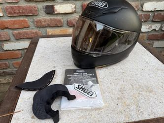 Shoei Full-Face Motorcycle Helmet Matte Black