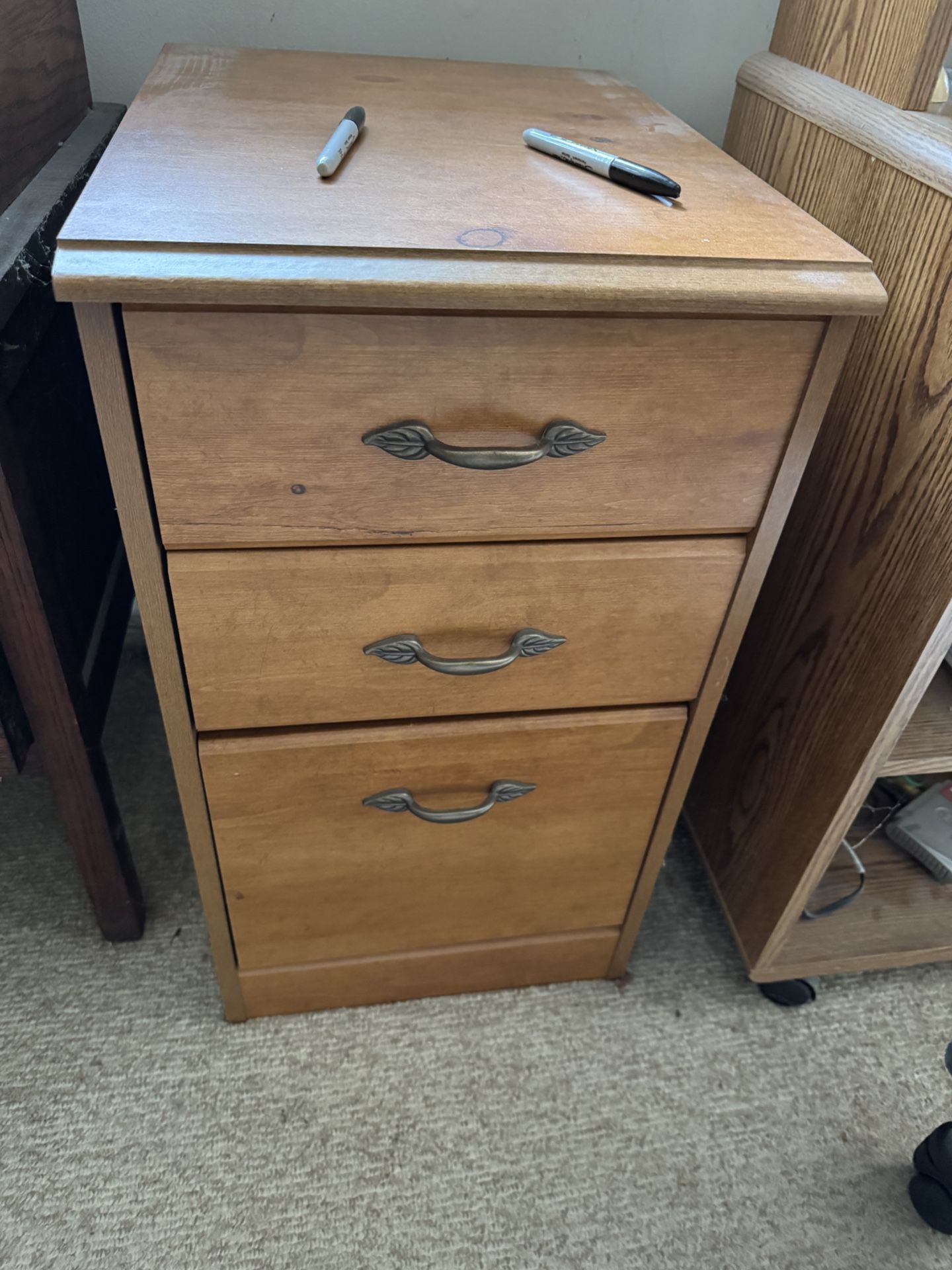 Side Table With Drawers