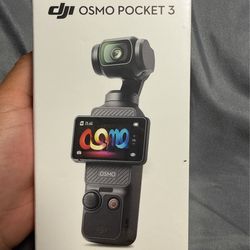 DJi osmo pocket 3 brand new sealed!