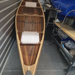 14 Foot REDWOOD canoe HANDMADE