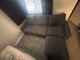 Shintenchi 79” Convertible Sectional Sofa Couch – Dark Gray